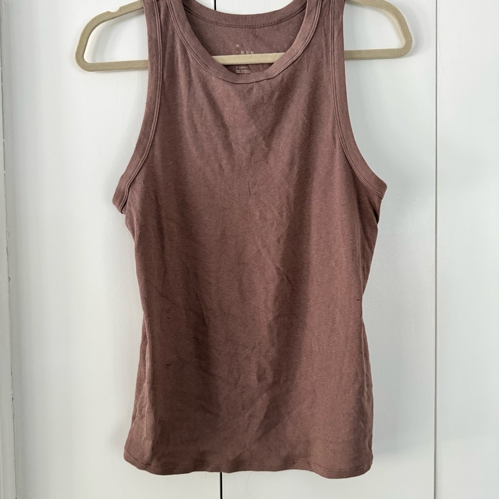 a new day Women's Brown Tank Top